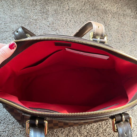 Louis Vuitton Verona Brown Ebene Canvas Shoulder Bag - Picture 8 of 8